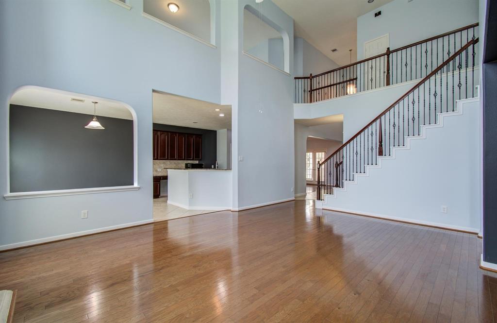 Gorgeous high ceiling living area