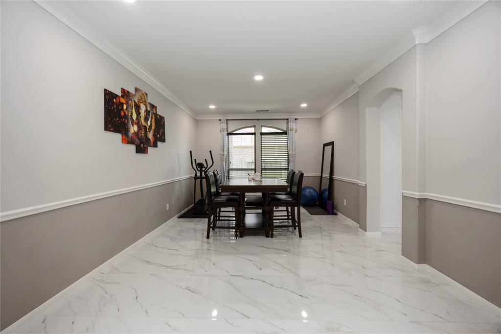 A very large formal Dining Room