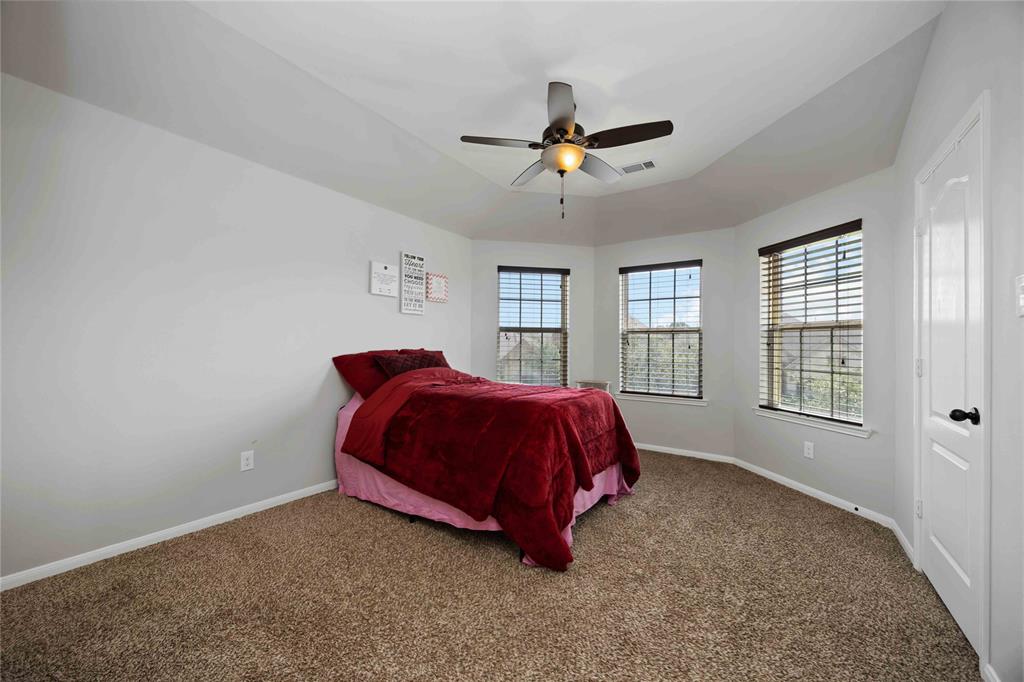 Secondary Jack and Jill bedroom.